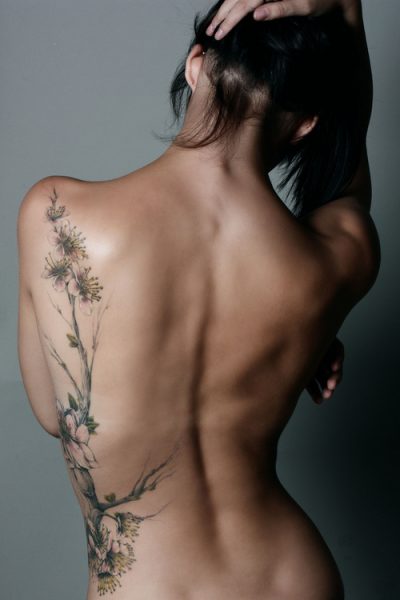 tatuaj floral