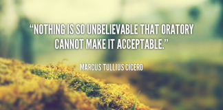 Retorica ciceroniana: premisa a comunicarii moderne cicero