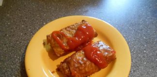 Pachetele de primavara cu carne de porc si legume pachetele-de-primavara